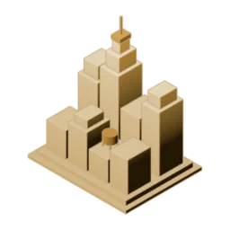 A city block